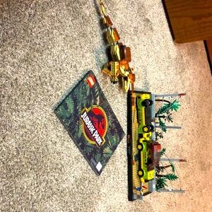 Lego Jurassic park display set
